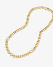 JULIAN TRIPLE DIAMOND NECKLACE 18 INCH