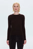 JUNO FEATHER WEIGHT SWEATER IN MOCHA