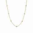 JOLIE DELICATE STATION NECKLACE