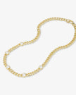 JULIAN 5 DIAMOND NECKLACE 16 INCH
