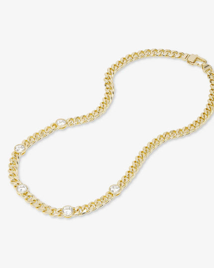 JULIAN 5 DIAMOND NECKLACE 16 INCH