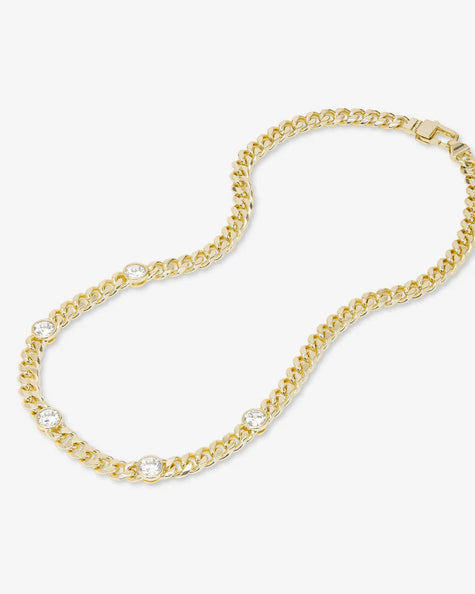 JULIAN 5 DIAMOND NECKLACE 16 INCH