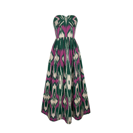 JUNGLE ORCHID DRESS