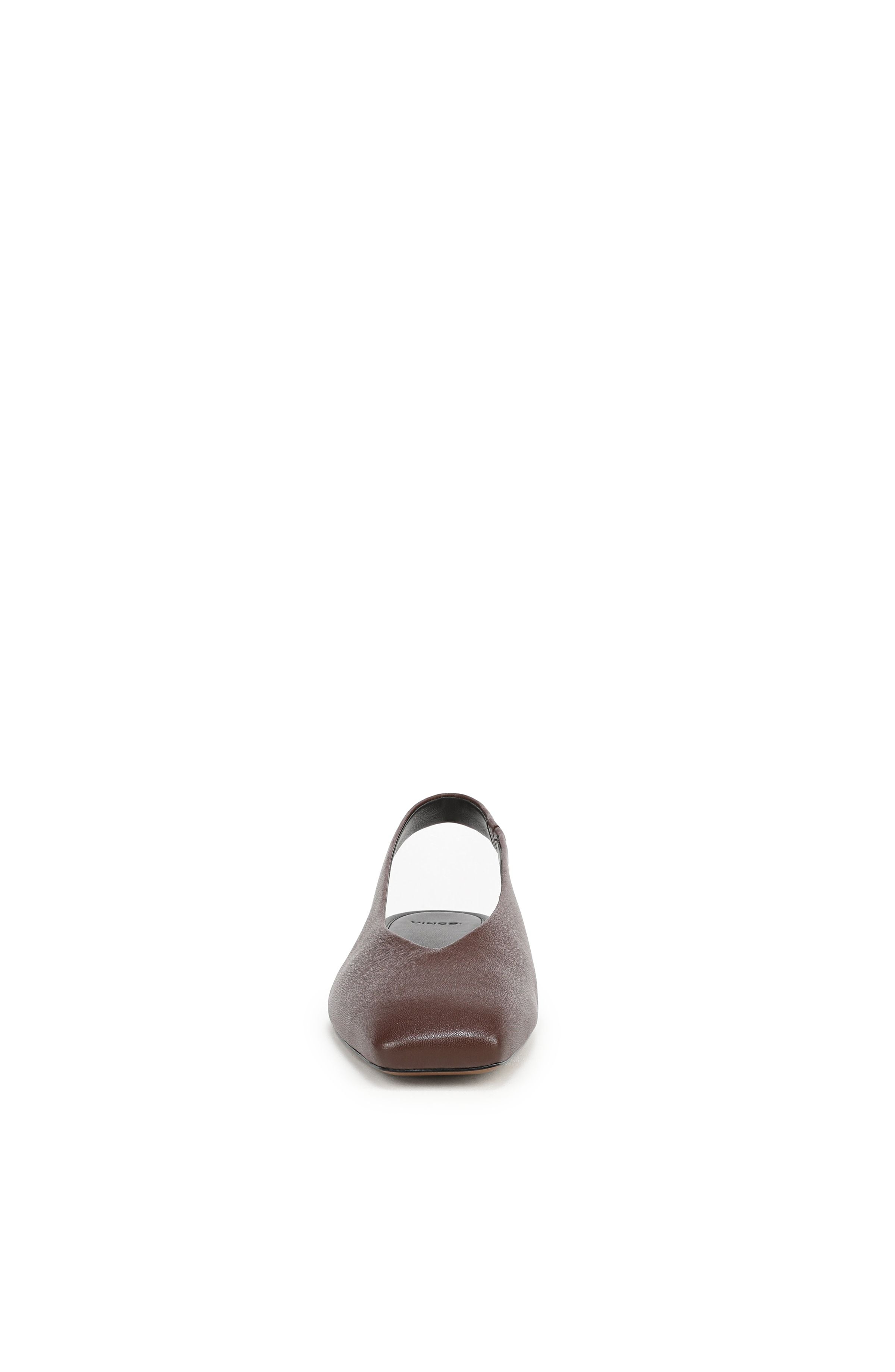 DARLINA LEATHER SLINGBACK FLAT
