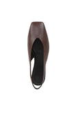 DARLINA LEATHER SLINGBACK FLAT