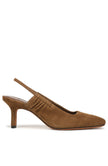 VENICE SUEDE SLINGBACK HEEL
