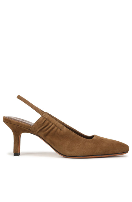 VENICE SUEDE SLINGBACK HEEL