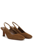 VENICE SUEDE SLINGBACK HEEL