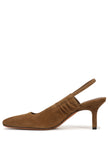 VENICE SUEDE SLINGBACK HEEL