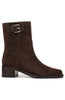 LONDON SUEDE MOTO BOOT
