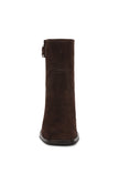 LONDON SUEDE MOTO BOOT