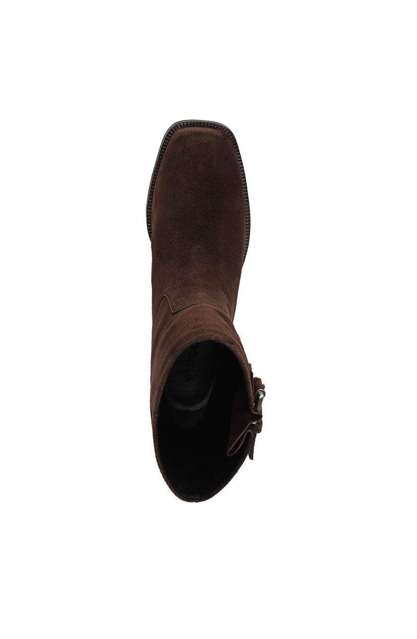 LONDON SUEDE MOTO BOOT