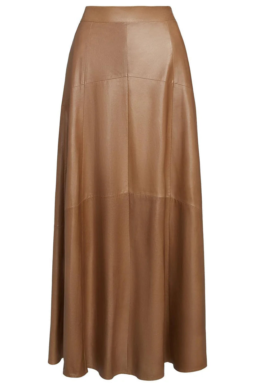 KENNEDY LEATHER SKIRT