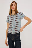 KYLIE TOP IN HEATHER SKY