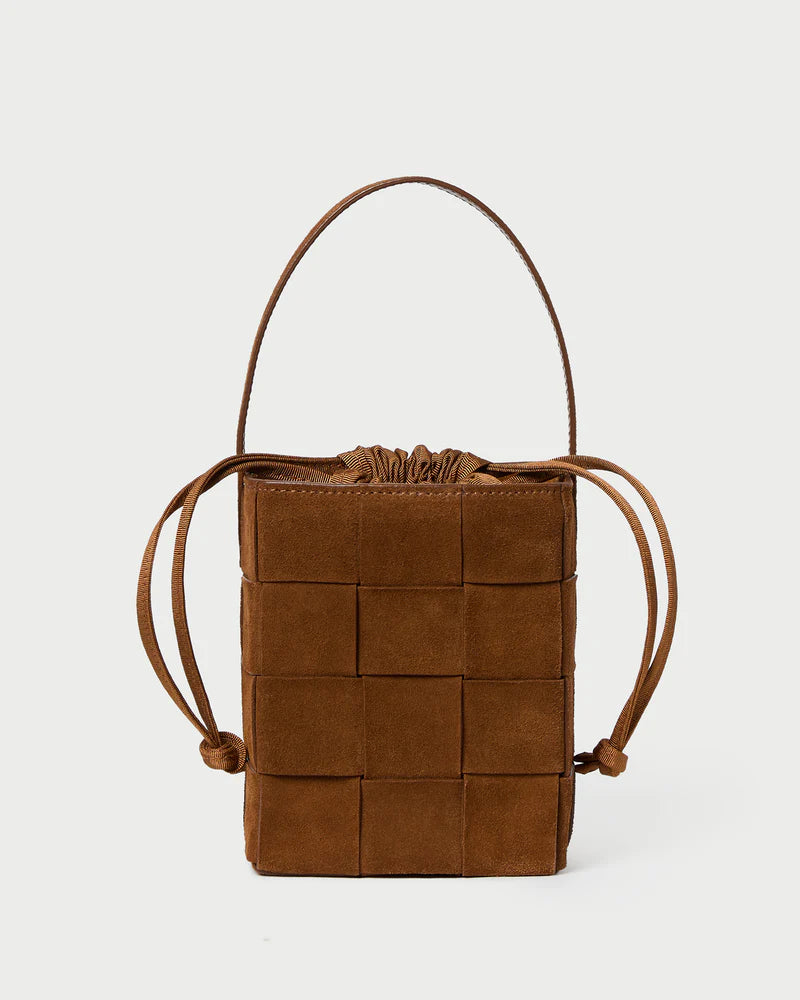 LAITH WOVEN BUCKET BAG
