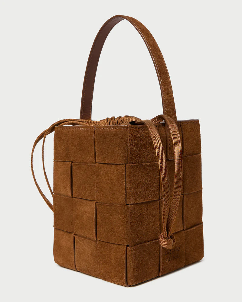 LAITH WOVEN BUCKET BAG