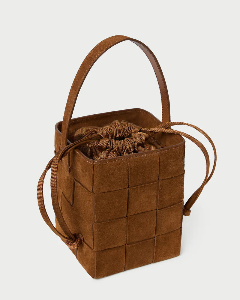 LAITH WOVEN BUCKET BAG