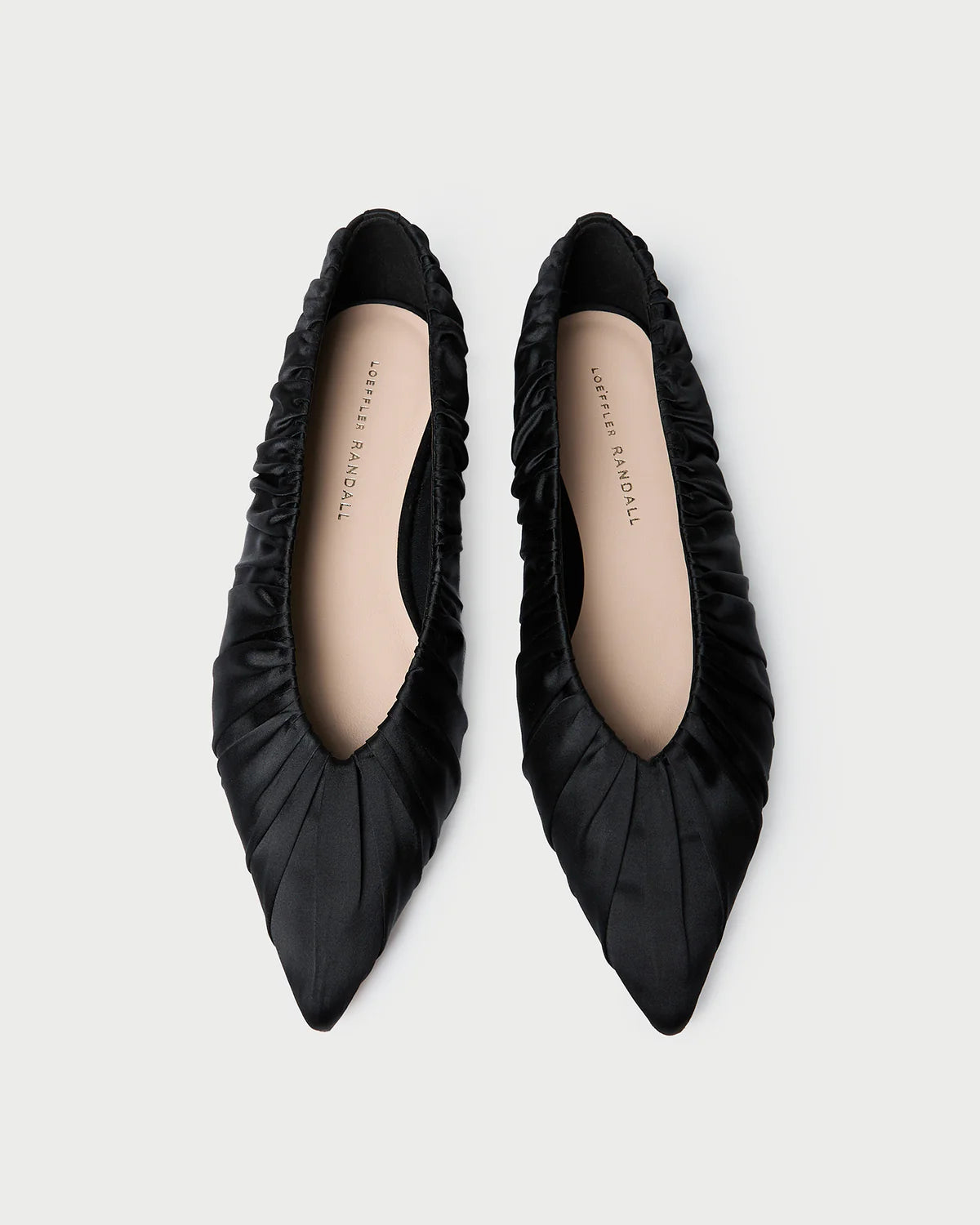 LANE SATIN BALLET FLAT