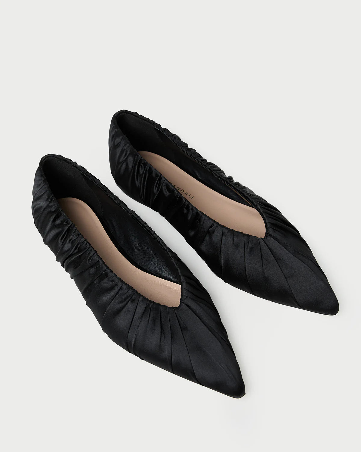 LANE SATIN BALLET FLAT