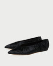 LANE SATIN BALLET FLAT