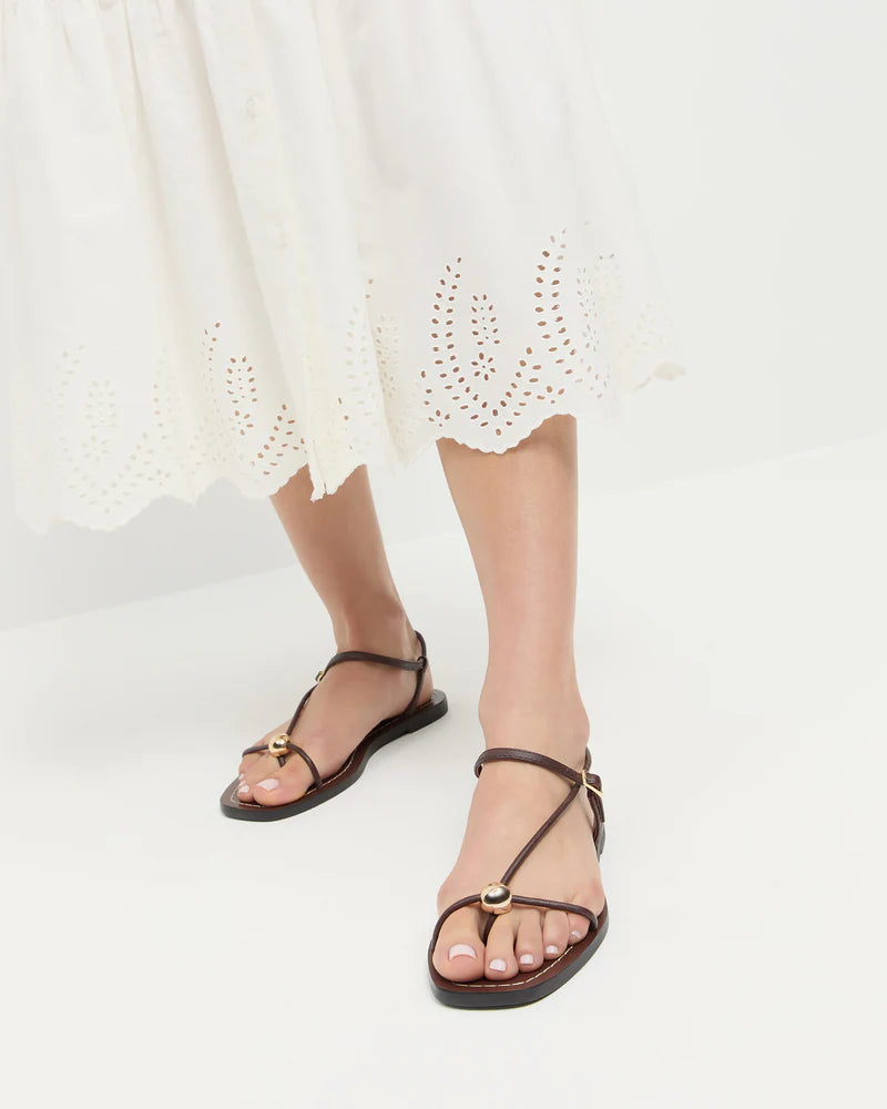 LARA LEATHER SANDAL