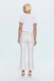 LENNON HIGH RISE CROP BOOT JEAN IN IVORY LUSTER