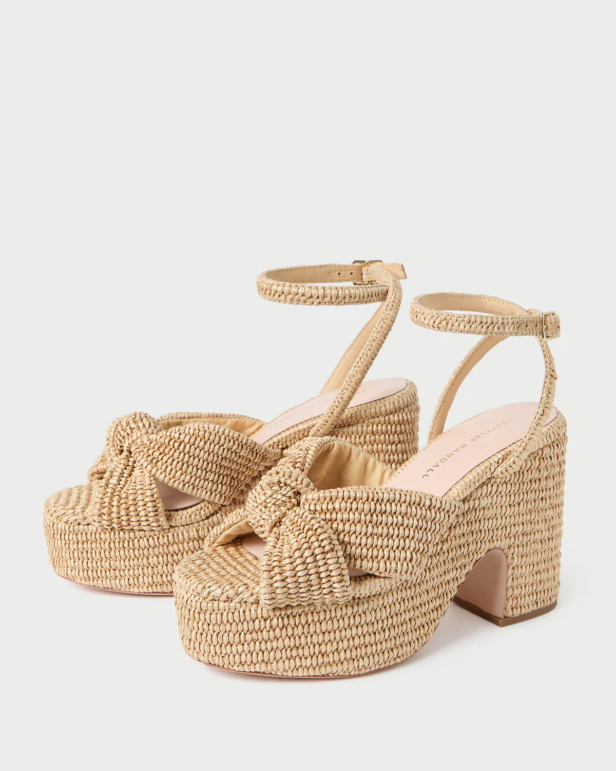 LIZA NATURAL PLATFORM SANDAL