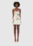 ROSARIO VELVET MINI DRESS