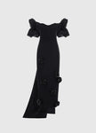 RAYNA EMBELLISHED MAXI DRESS AND CAPE SET