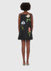 LEIA EMBROIDERED MINI DRESS