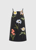 LEIA EMBROIDERED MINI DRESS