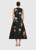 CLEO EMBROIDERED MIDI DRESS