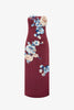 RAYNA EMBROIDERED MAXI DRESS IN COSMOS PRINT