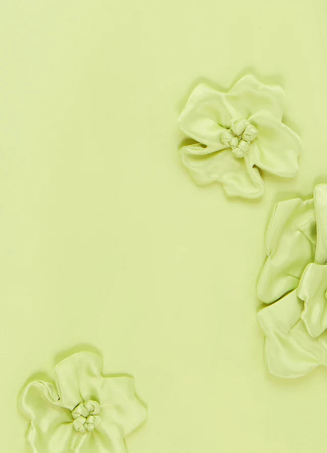 ALIZA LONG SLEEVE PETAL MINI DRESS