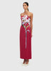 RAYNA  APPLIQUE FLORAL MAXI DRESS