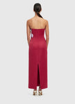 RAYNA  APPLIQUE FLORAL MAXI DRESS