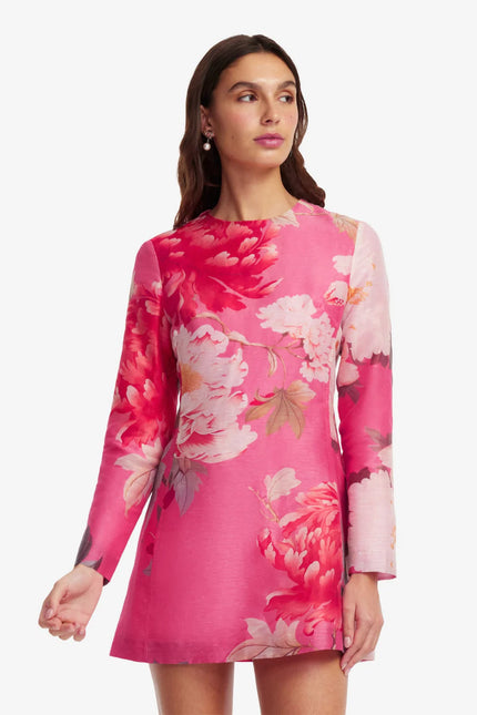 ALIZA LONG SLEEVE MNI DRESS