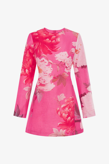 ALIZA LONG SLEEVE MNI DRESS