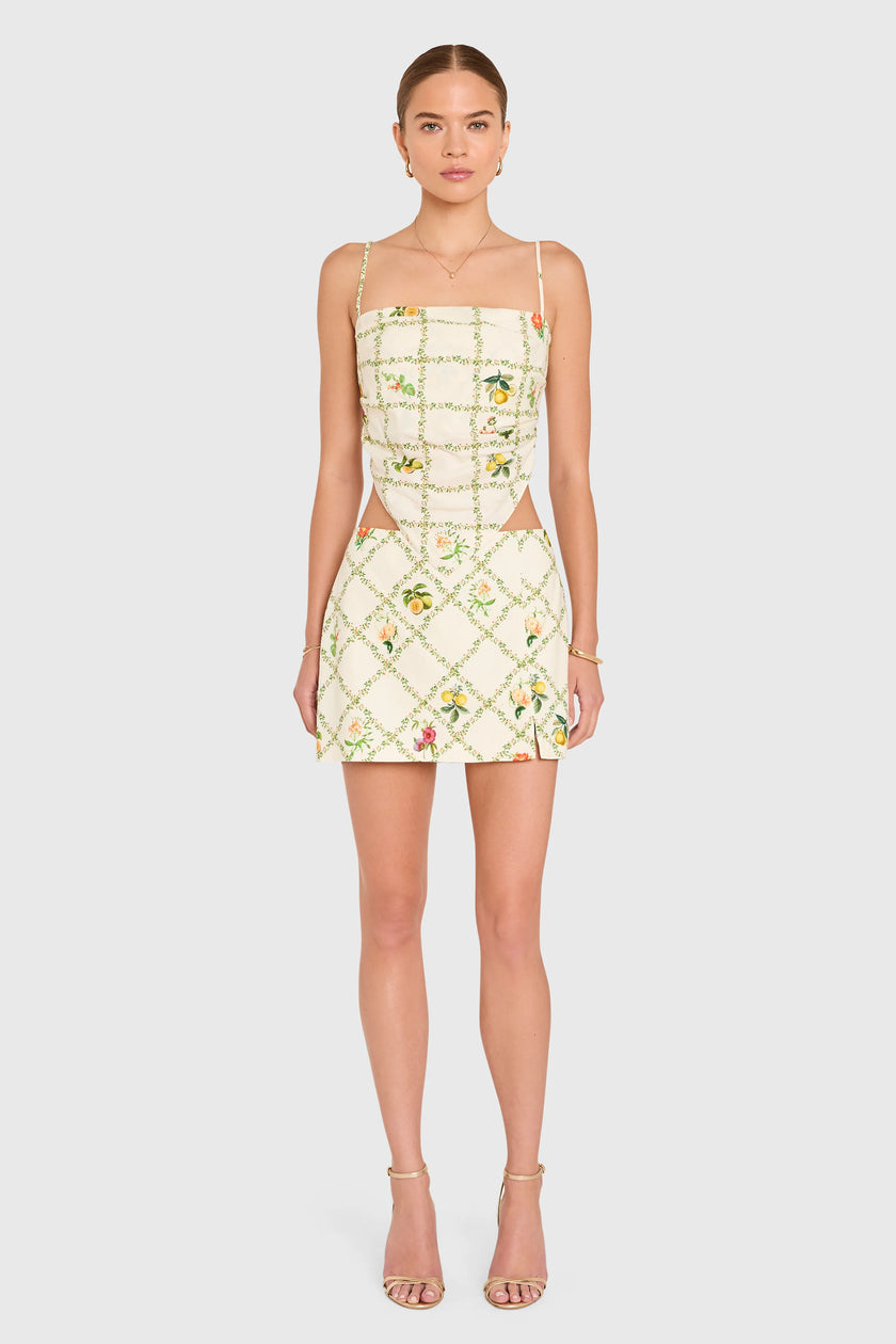 DALE SKORT IN TRELLIS