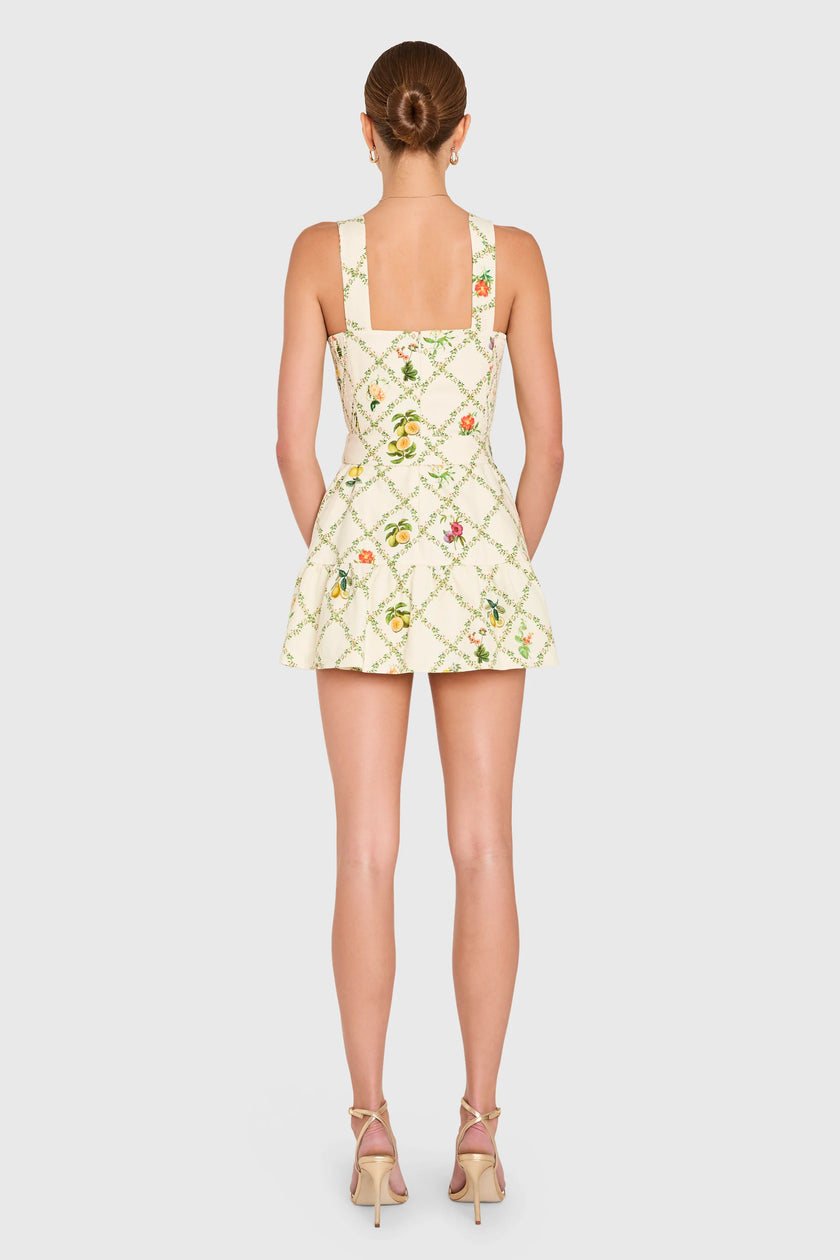 LENA ROMPER IN TRELLIS