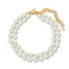 JACKIE PEARL DOUBLE ROW NECKLACE