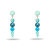 SEAFOAM SPRAY RIVIERA LINEAR DROP EARRINGS