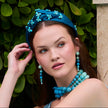 SEAFOAM SPRAY RIVIERA LINEAR DROP EARRINGS