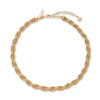 GOLD SERPENTINE MESH NECKLACE