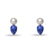 LAPIS DOUBLE DROP VESSEL EARRINGS