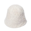 MOHAIR PEARL EMBELLISHED BUCKET HAT