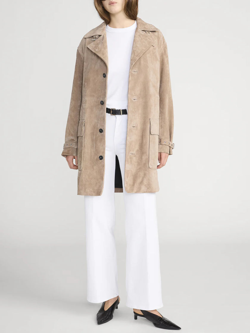 LE SLIM PALAZZO IN WHITE