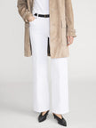 LE SLIM PALAZZO IN WHITE