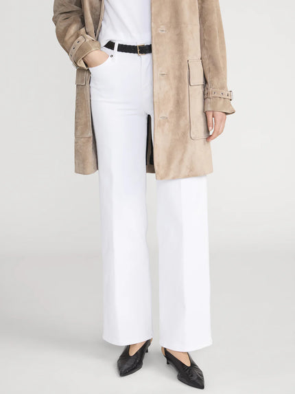 LE SLIM PALAZZO IN WHITE