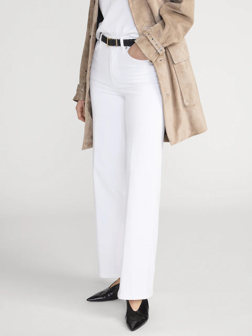 LE SLIM PALAZZO IN WHITE